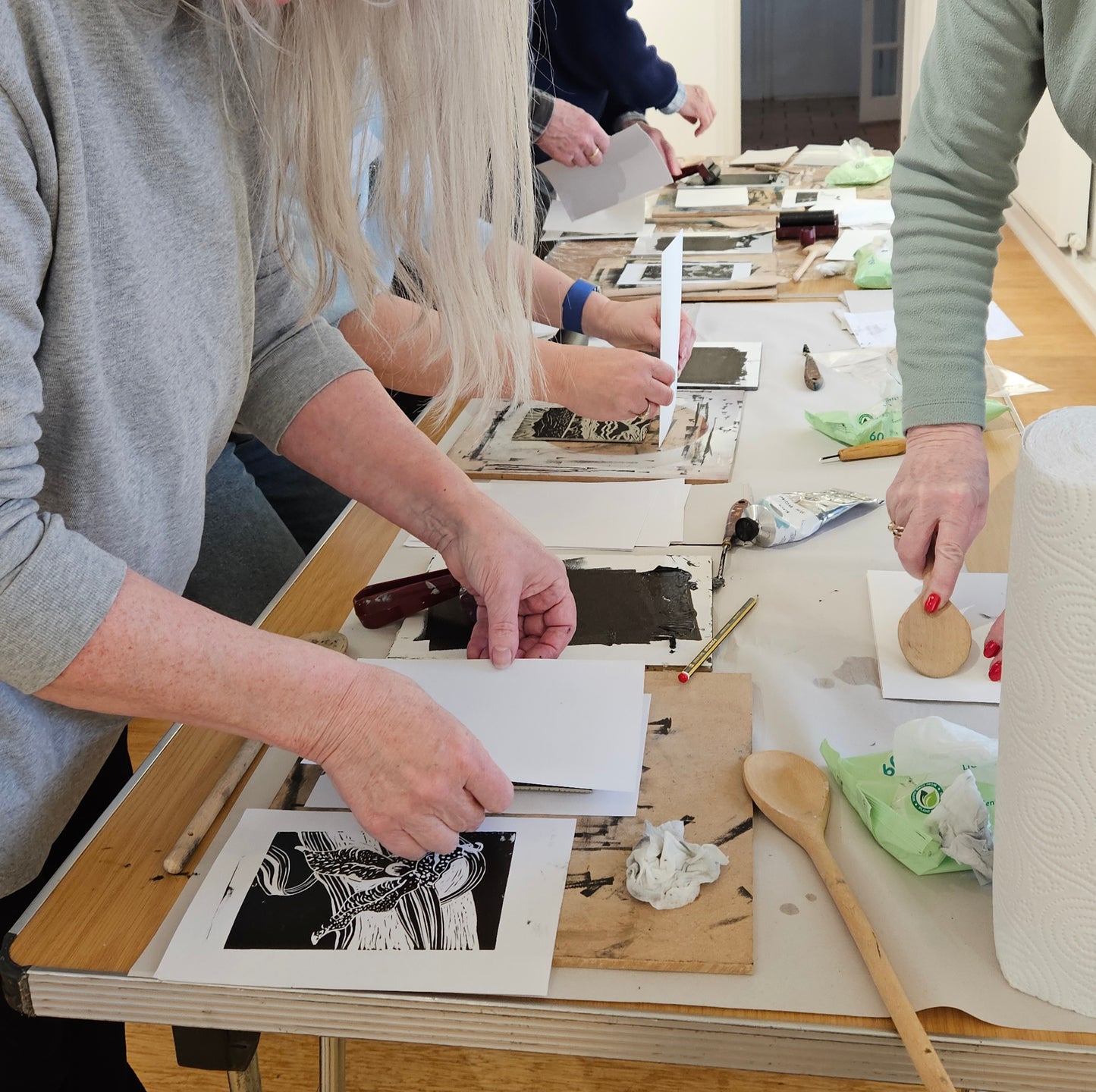 Linocut workshop 22nd November 2025