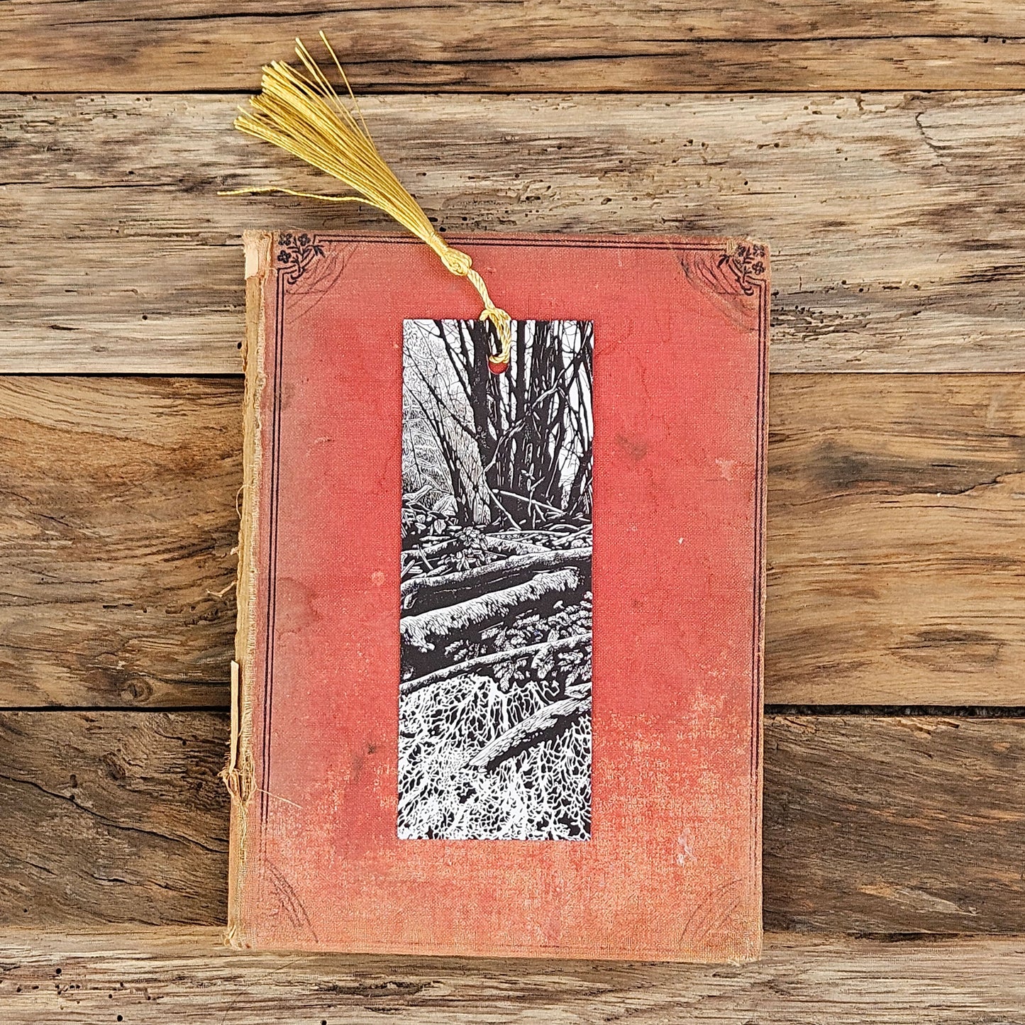 Linocut Bookmarks